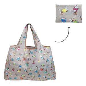 Colorful Bulldog Tote  Bag